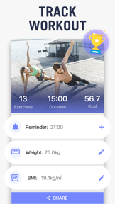 At Home Plank Workouts screenshot