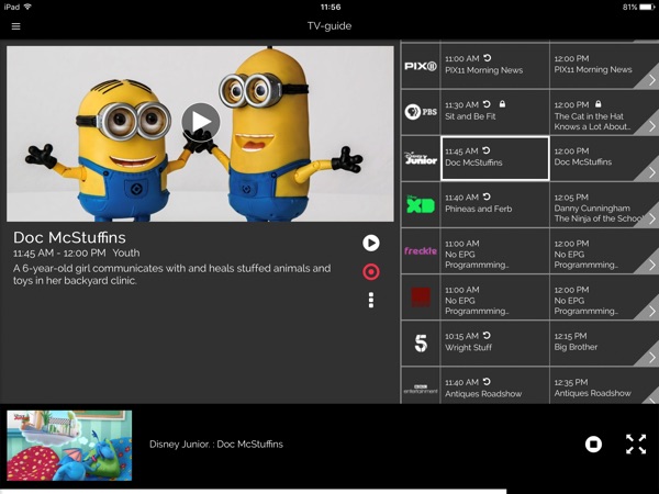 【图】easyTV for iPad(截图2) 【图】easyTV for iPad(截图2)