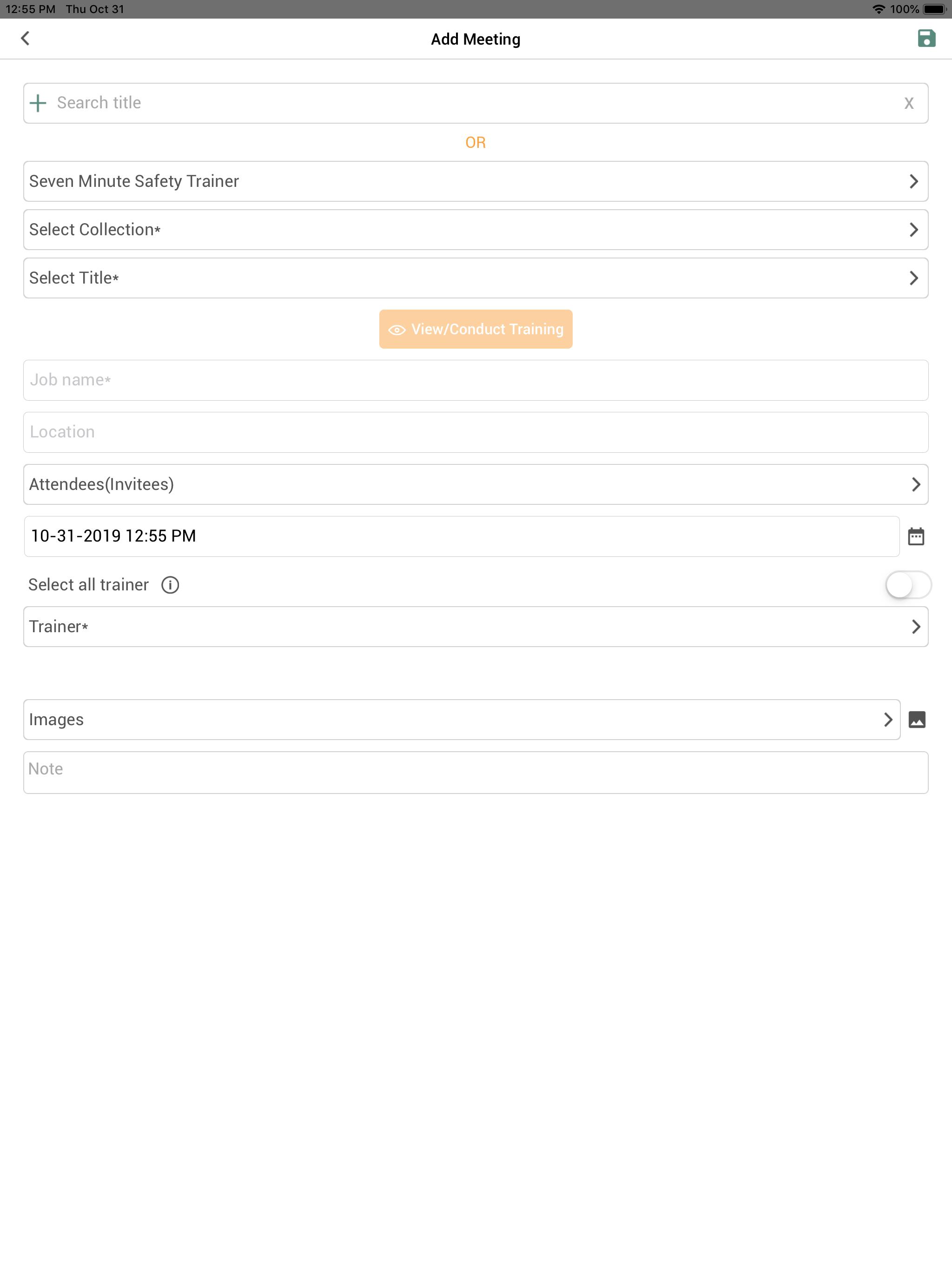 Seven Minute Safety Trainer screenshot 7