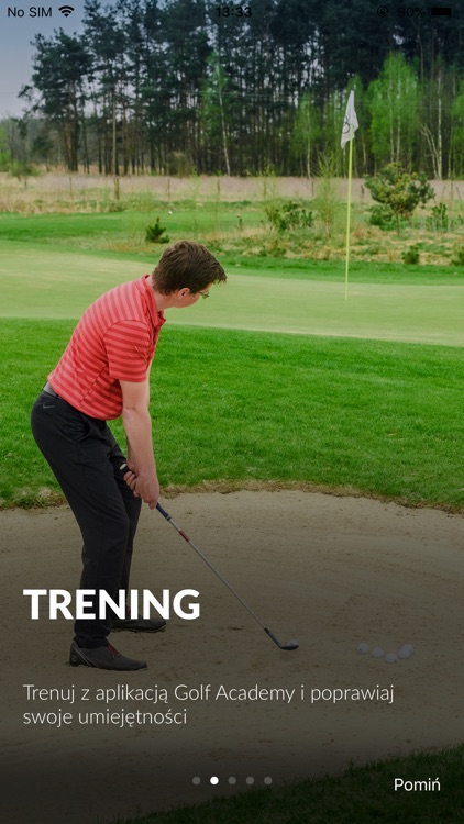 Golf Academy Student