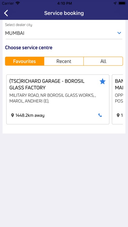 Tata Motors Service Connect