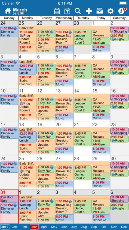 eventium: Calendar & Tasks screenshot-0