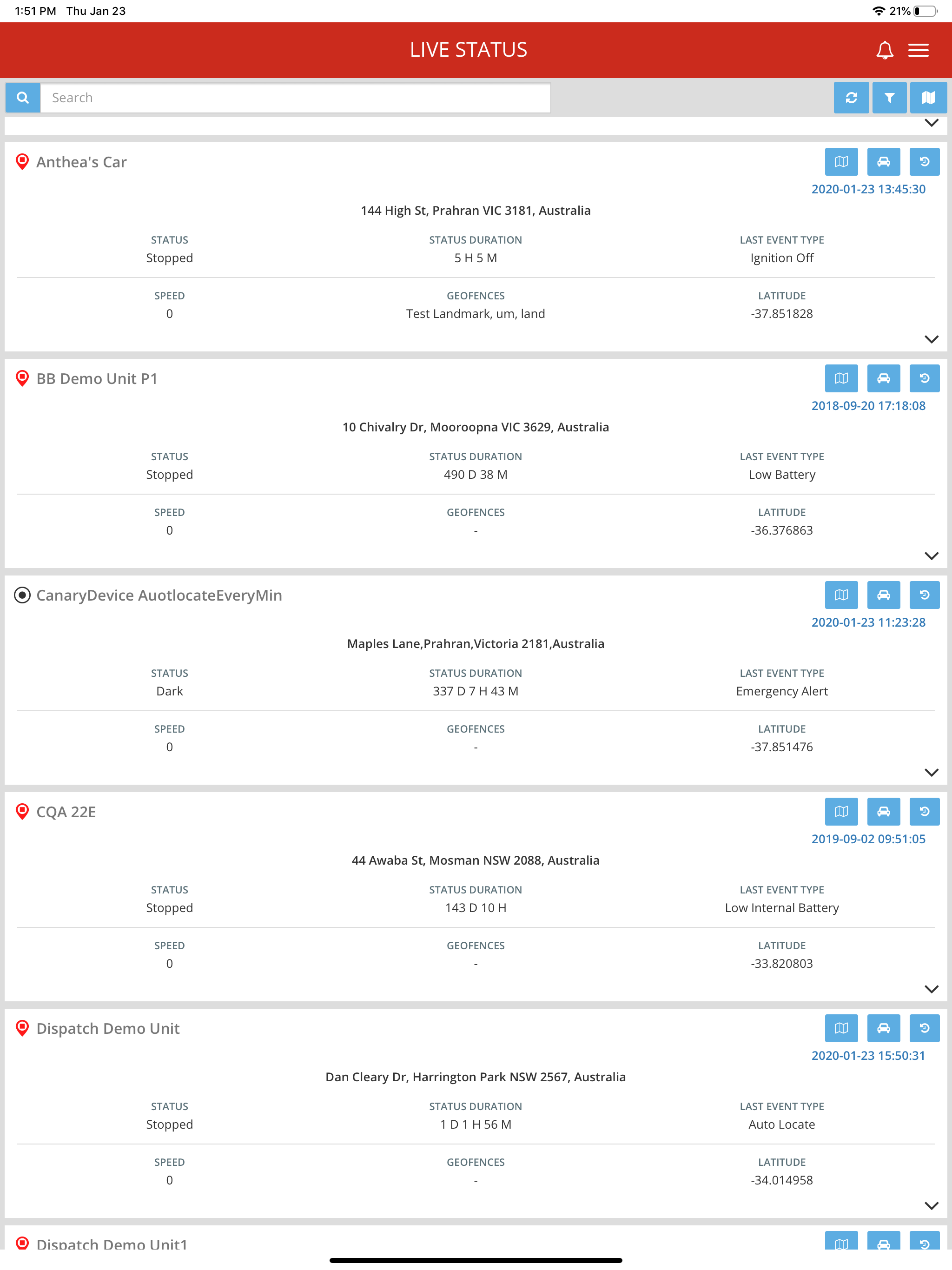 FleetLocate V5 screenshot 7
