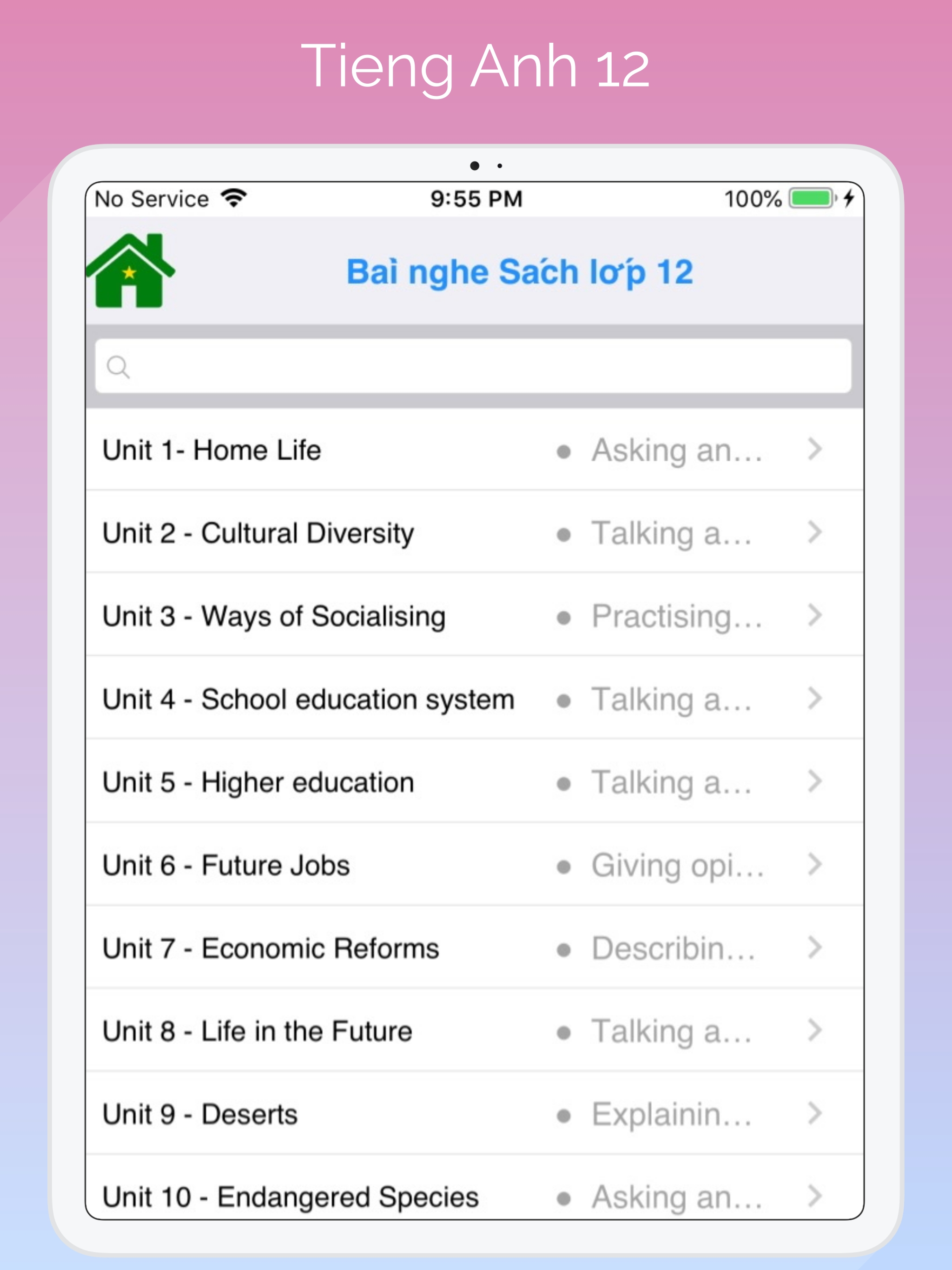 Tieng Anh Lop 12 - English 12