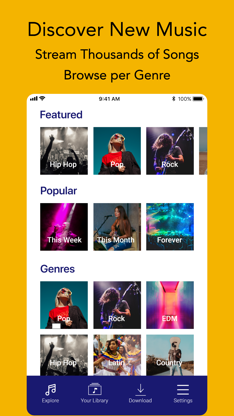 Offline Music ® screenshot 1