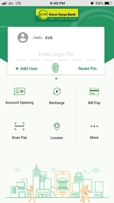 KVB - DLite & Mobile Banking Screenshot