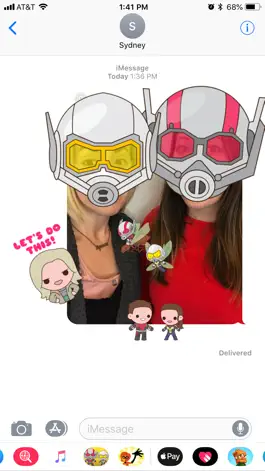 Game screenshot Ant-Man and The Wasp Stickers hack