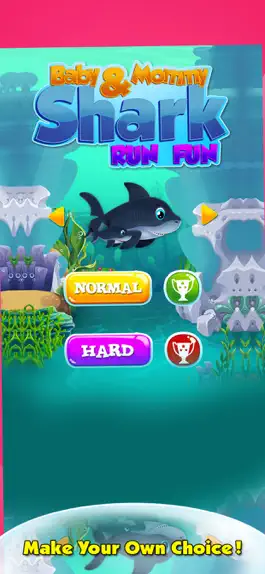 Game screenshot Baby & Mommy Shark Run Fun Do hack