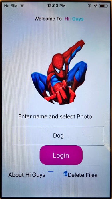 Screenshot #1 pour Hi Guys