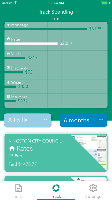 Billiant: AI Bill Tracker screenshot 3