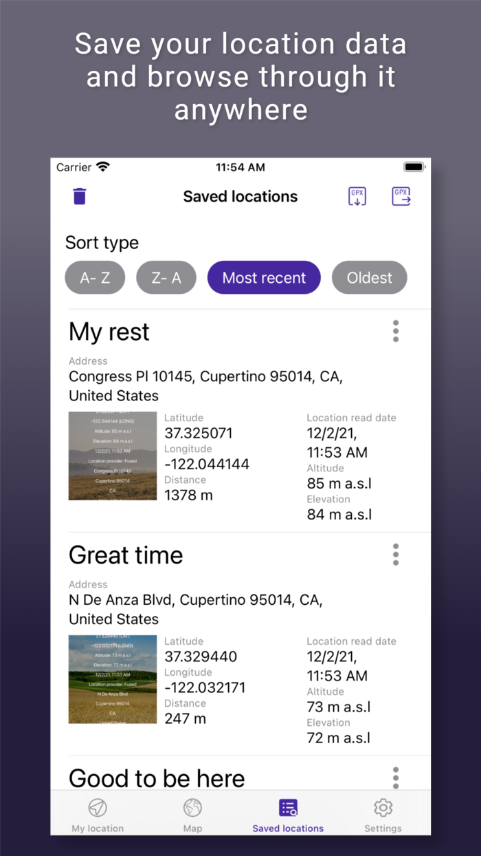 My Altitude and Elevation GPS