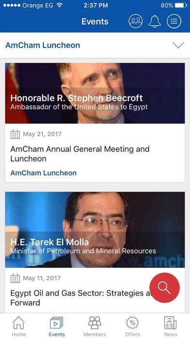 AmCham Egypt Screenshot
