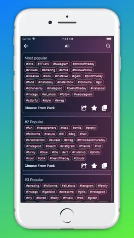 Game screenshot HashTag For Social Media apk