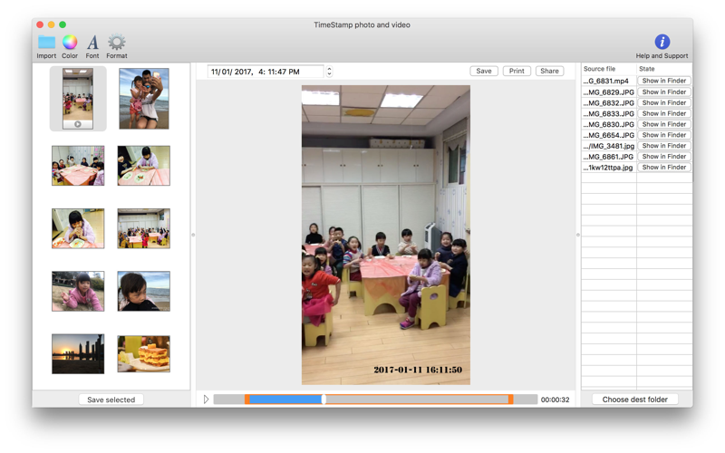 Timestamp Photo and Video thumbnail 4