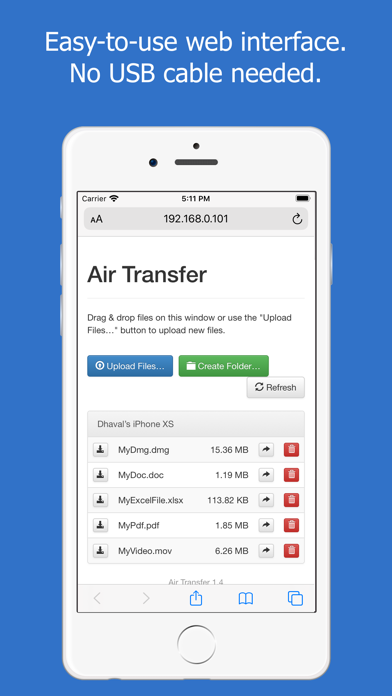 Air Transfer : File Manager screenshot 3