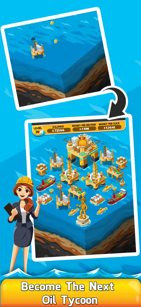 Oil Tycoon 2: Idle Empire Game