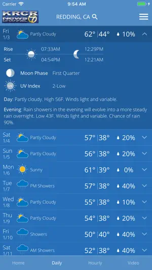 KRCR WX screenshot 3