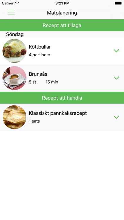 Matlistan screenshot-4