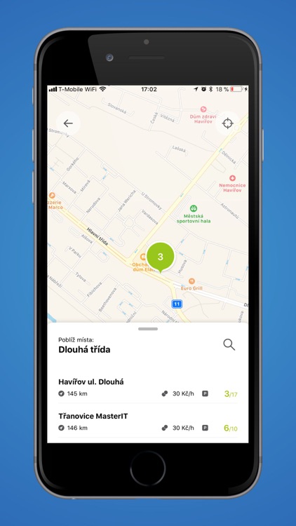 Parkování v Havířově