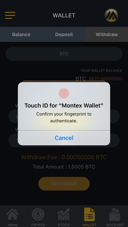 Montex Wallet screenshot-8