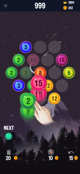 Game screenshot Merge Hexa - Number Up 8 apk