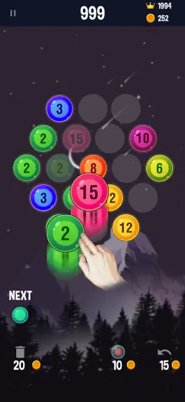 Game screenshot Merge Hexa - Number Up 8 apk