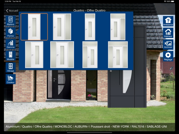 Simulateur de portes Goplast