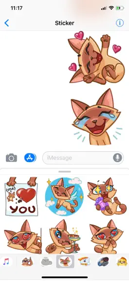 Game screenshot Kitty Cat Emoji Funny Stickers hack