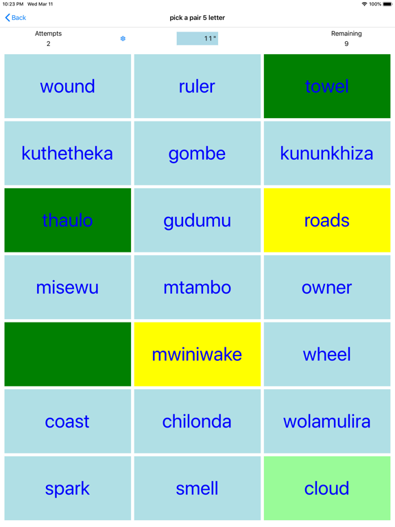 Screenshot #6 pour PickAPair Chichewa - English