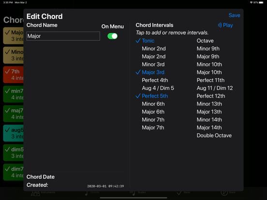 Chordial iPad screenshot 9 - Music app