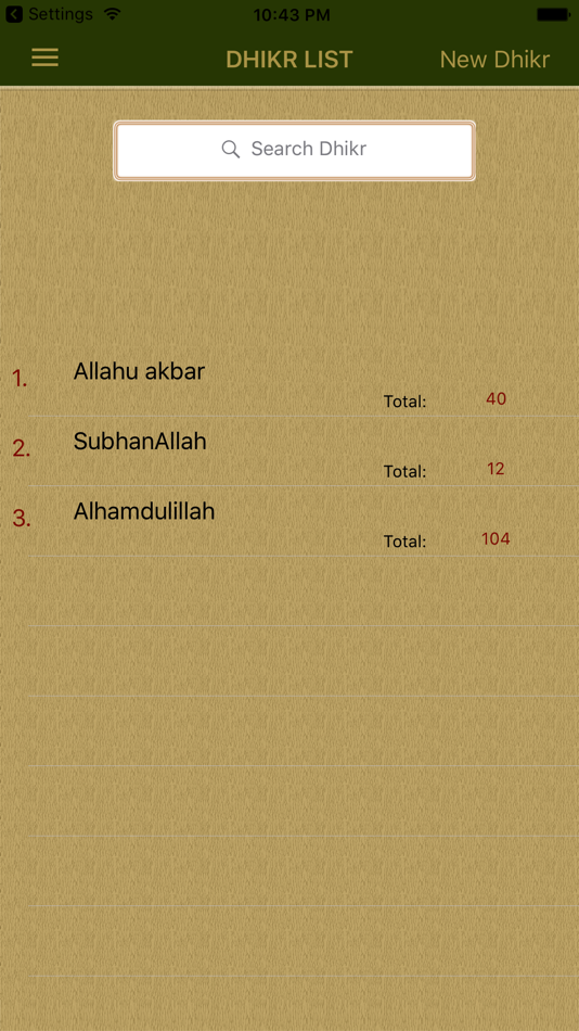 #4. Dhikr Counter - Qibla Finder (iOS) By: Selcuk Goktuna