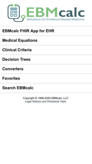 Screenshot #1 pour EBMcalc I.D.