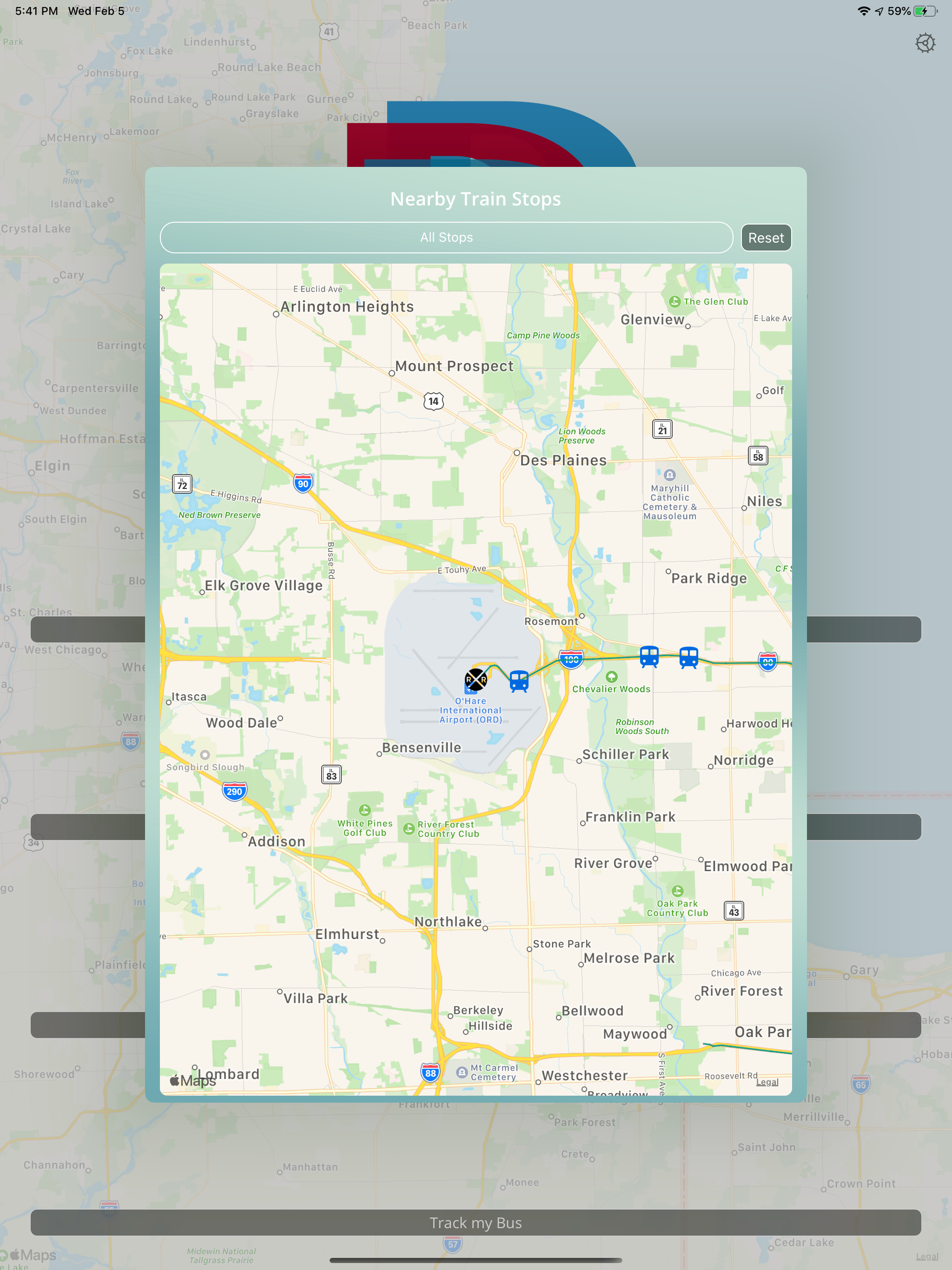 Chicago Transit Planner screenshot 12