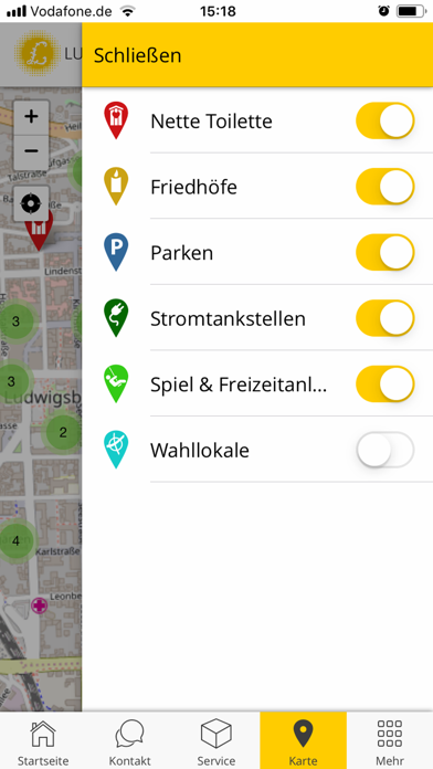 Ludwigsburger Bürger-App screenshot