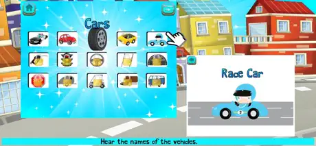 Cars Games For Learning 1 2 3