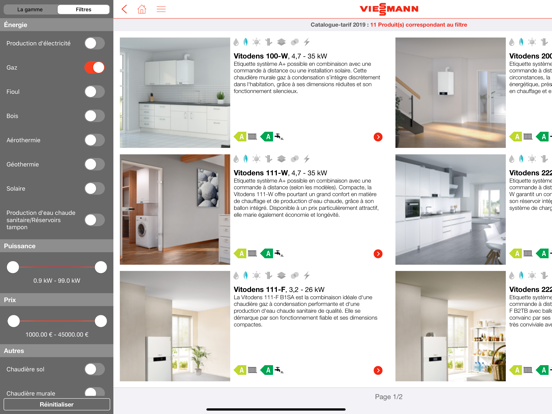 Screenshot #5 pour Catalogue-tarifs Viessmann