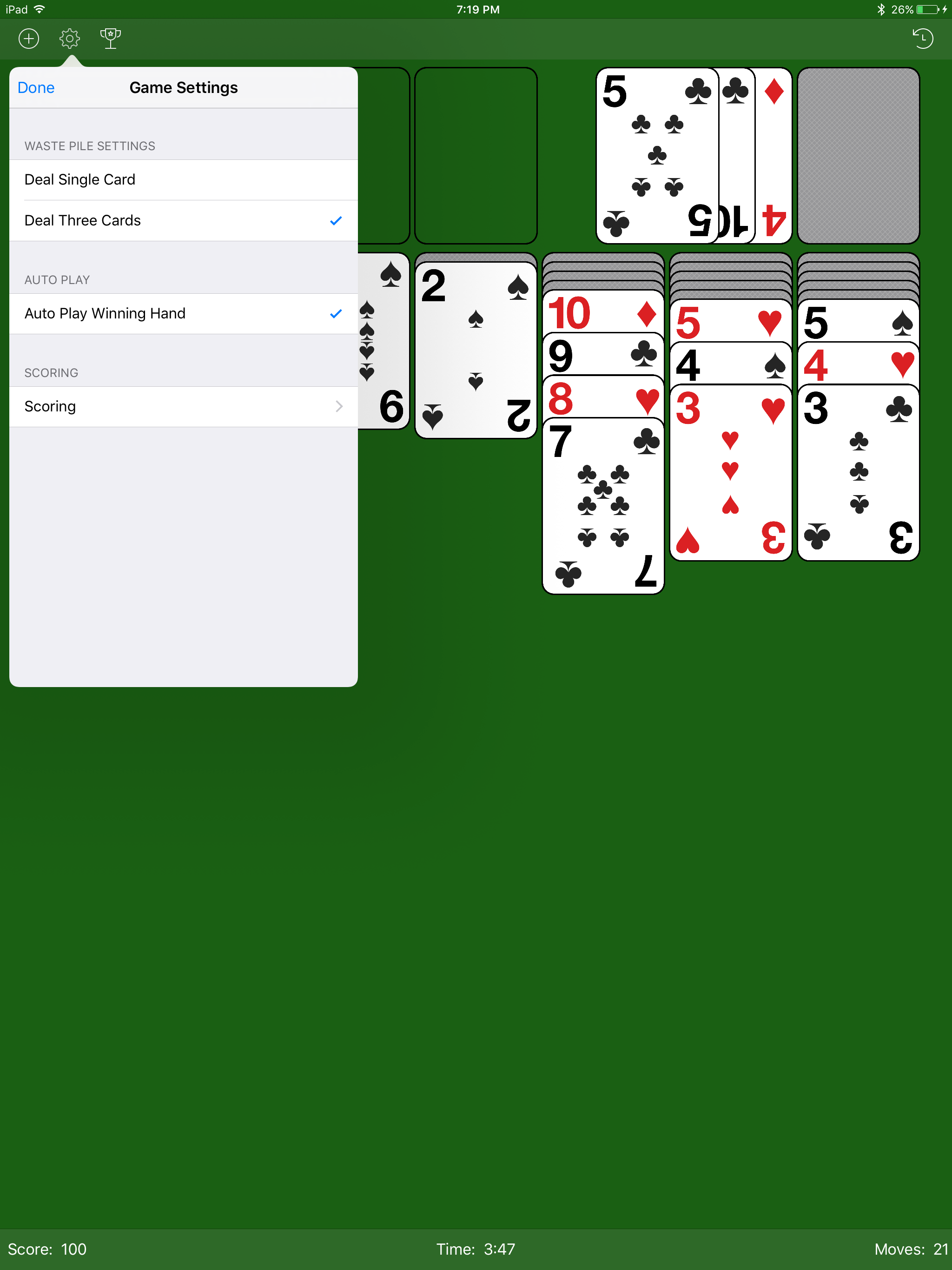 Solitary Solitaire