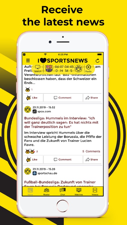 Sports News - BVB 09 Edition by Bet IT Best GmbH