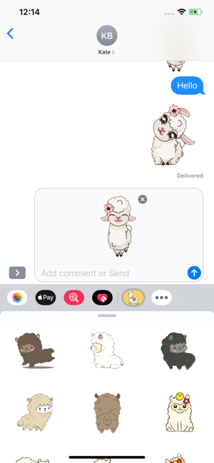 Baby Alpaca Stickers(圖3)-速報App