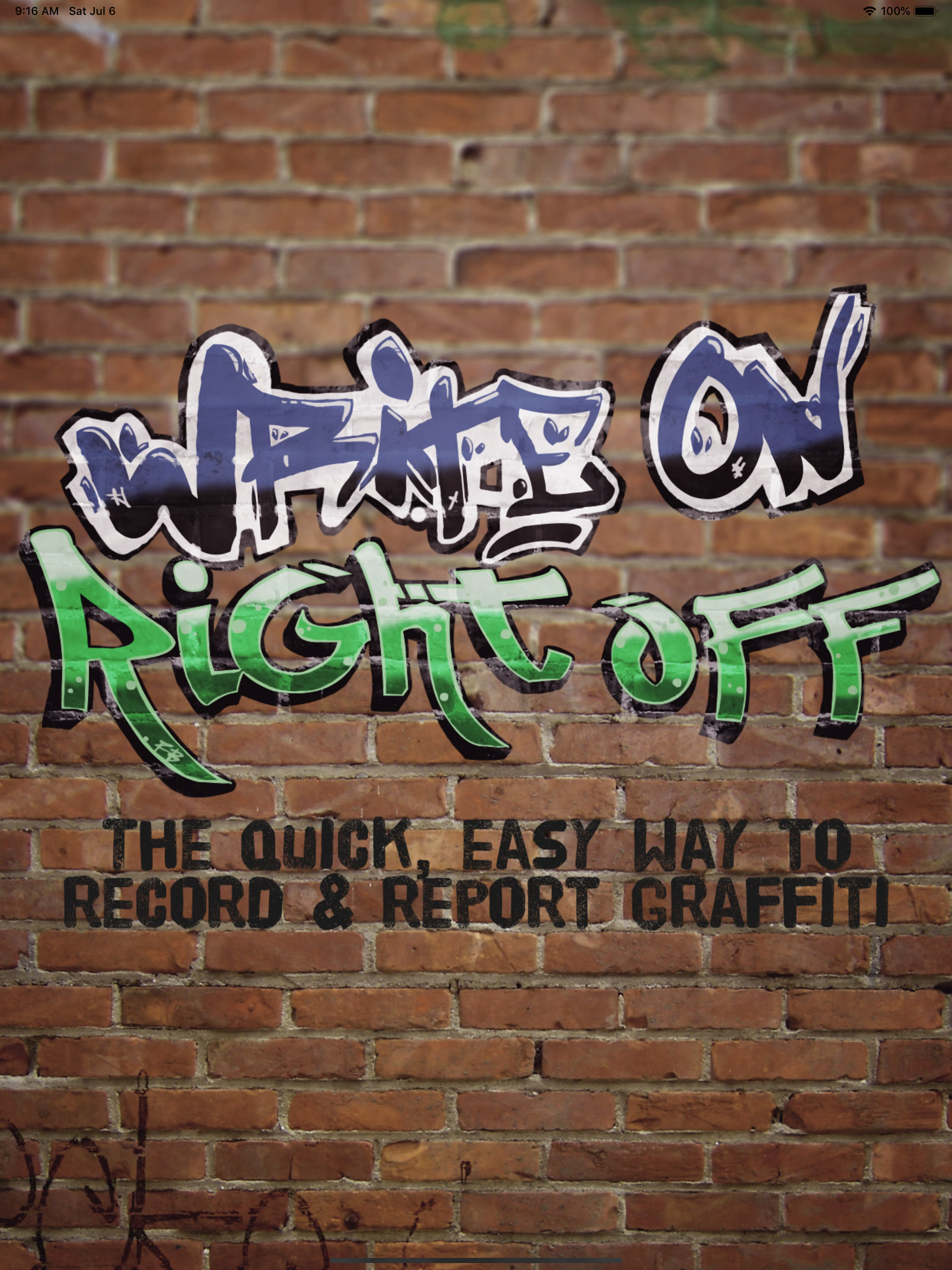 Write On, Right Off!