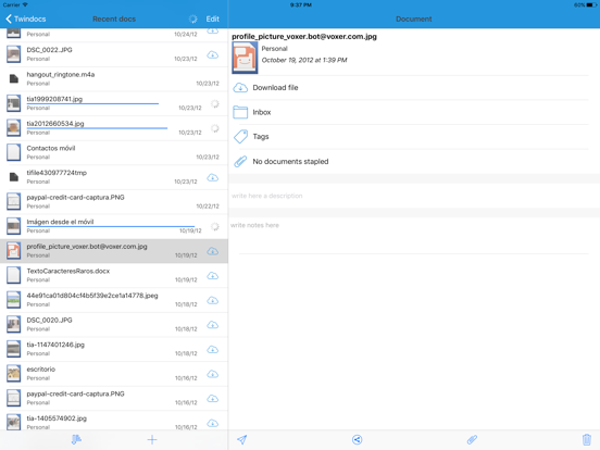 Screenshot #5 pour Twindocs - File your Docs