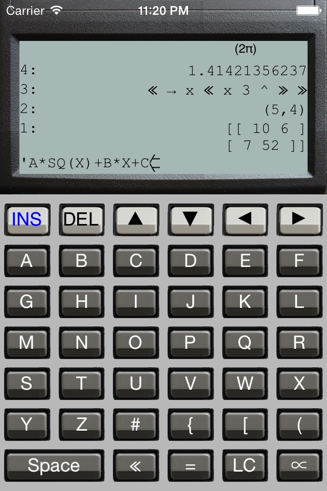 Halcyon Calc screenshot 3