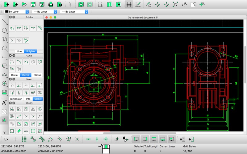 graphcad - for dxf & cam files iphone screenshot 3
