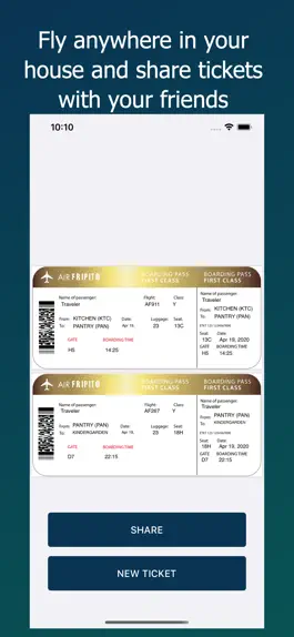 Game screenshot Virtual boarding pass apk