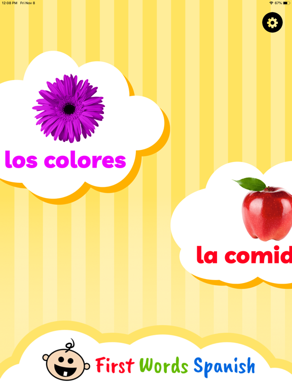 Screenshot #5 pour BabyCloud First Words Spanish