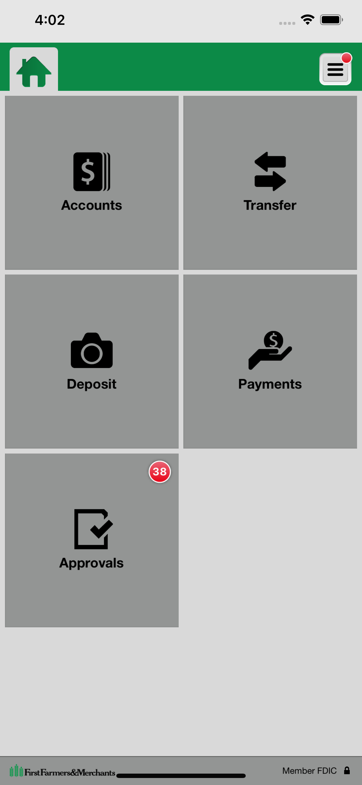 FF&M Bank e-Corp 01 screenshot 3