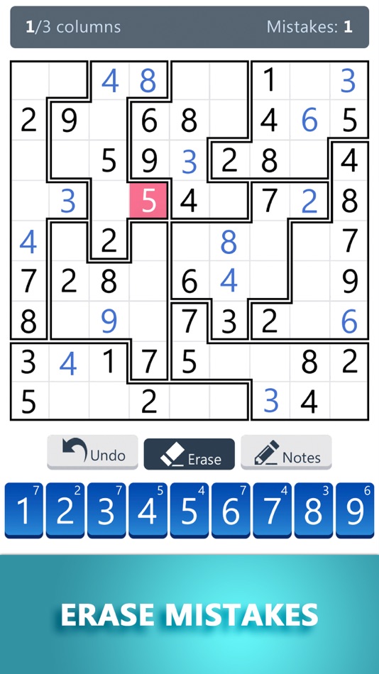 #8. Microsoft Sudoku (iOS) Podle: Microsoft Corporation