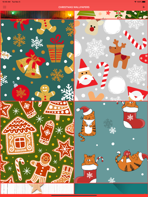 Screenshot #4 pour Noël fond d'écran