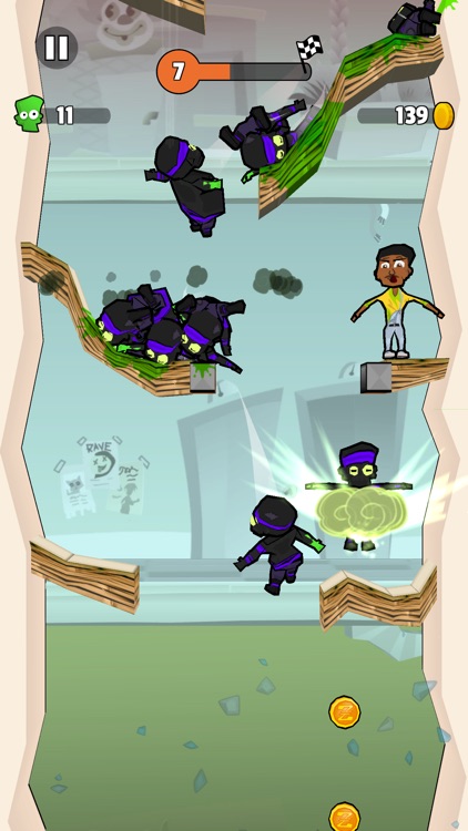 Zombie Fall 3D screenshot-7