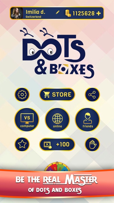 screenshot of Dots and Boxes Connect 1